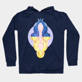 Gemini Zodiac Horoscope Astrological sign 2 Hoodie